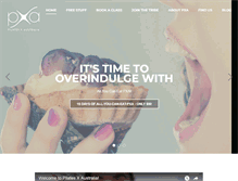 Tablet Screenshot of pilatesxaus.com